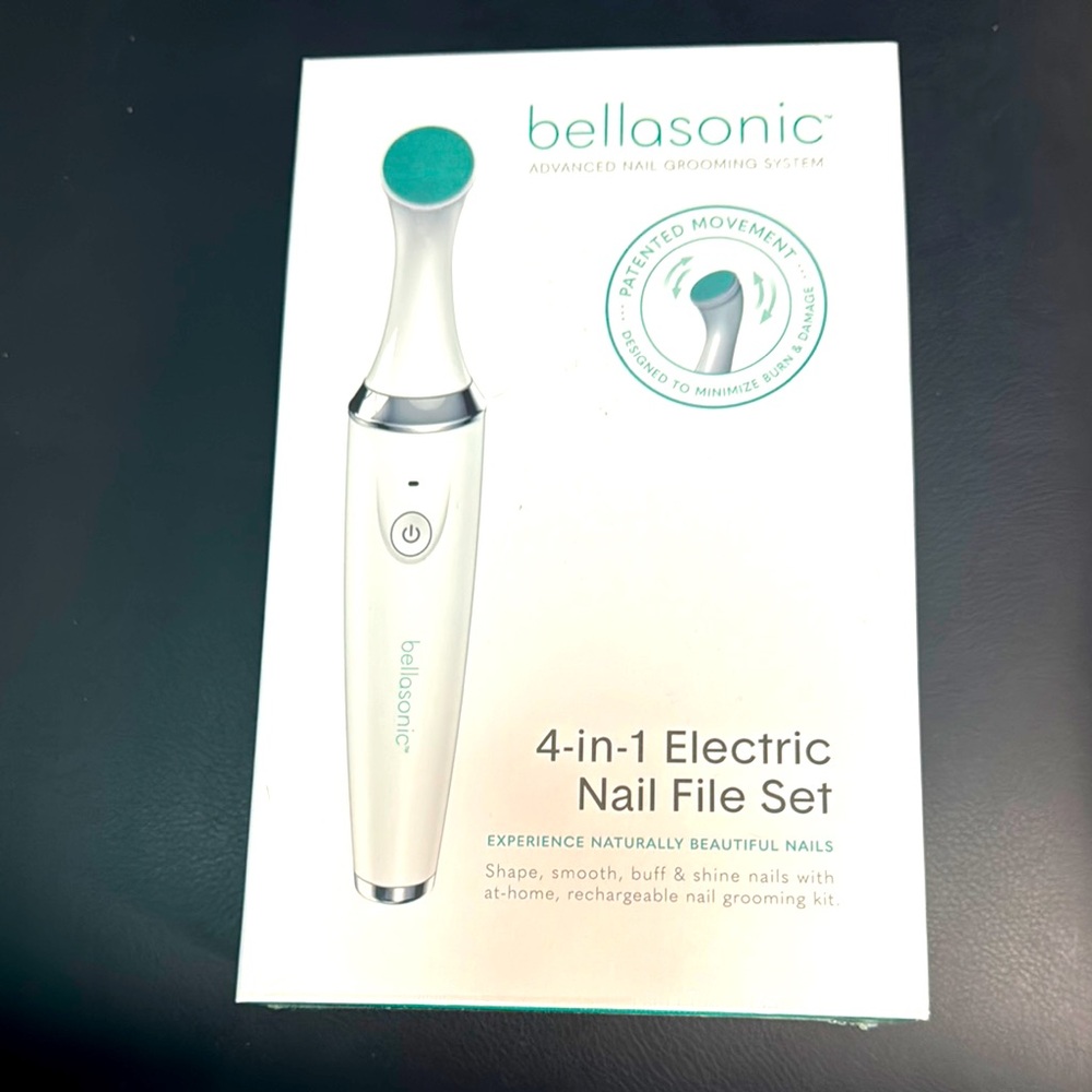 Bellasonic advanced nail grooming system 4 in 1 electric nail file system